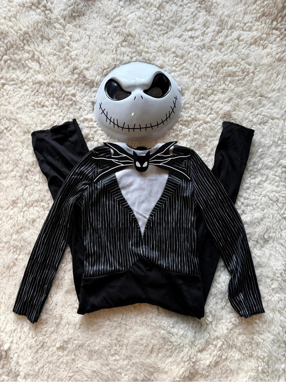 Jack Skellington Costume Kids Size S (4-6) Disney Nighmare Before Christmas